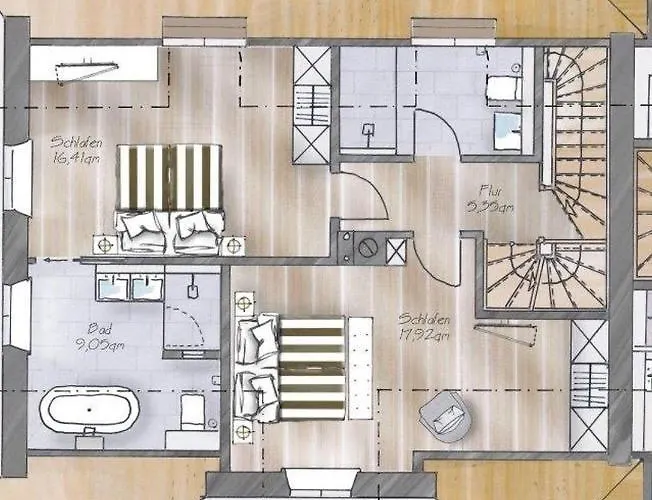 Ellenbogenblick Ferienhaus